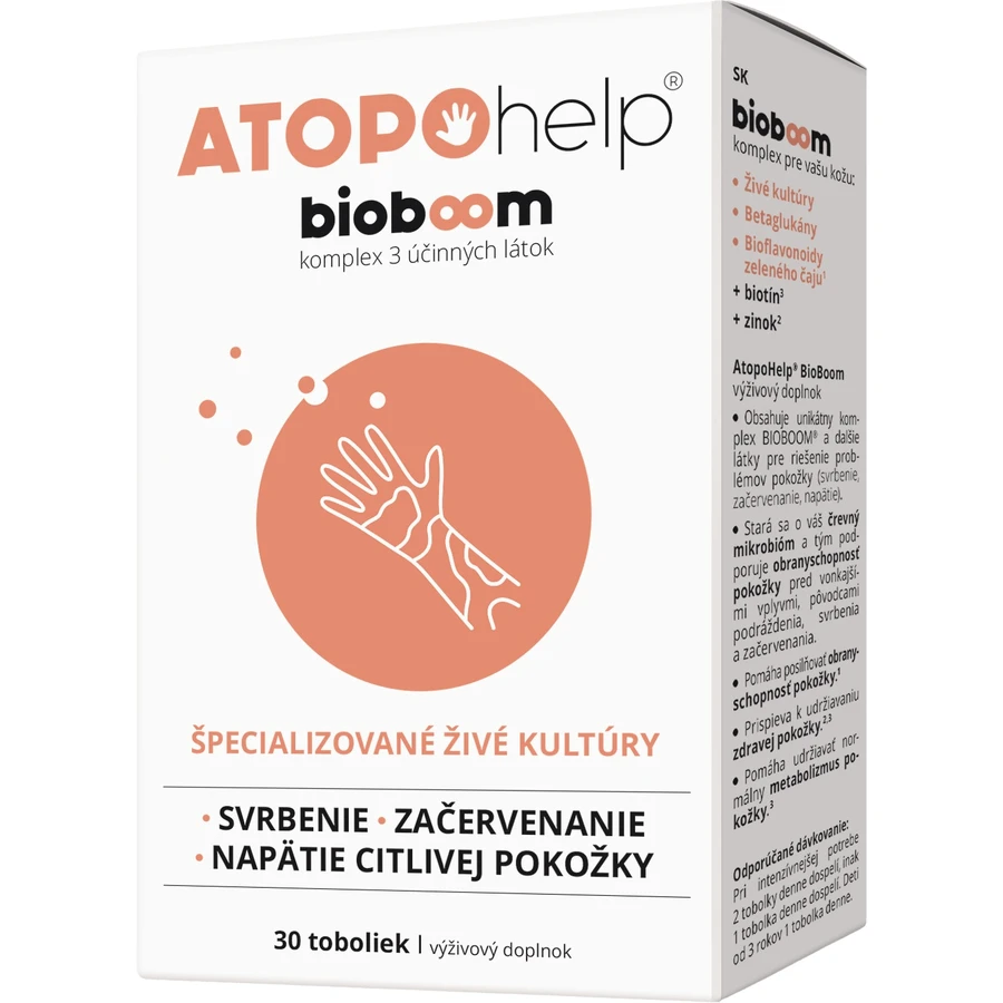 AtopoHelp BioBoom 30 капсул: ціни та характеристики