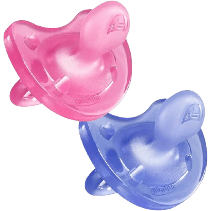 Chicco Полностью силиконовая пустышка Physio Soft 16-36м 2 шт: цены и характеристики