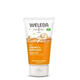 Гель для душу та шампунь 2 в 1 для дітей, апельсин, 150 мл, Weleda
