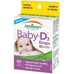 Jamieson Baby-D3 Витамин D3 400 МЕ капли 11,7 мл: цены и характеристики