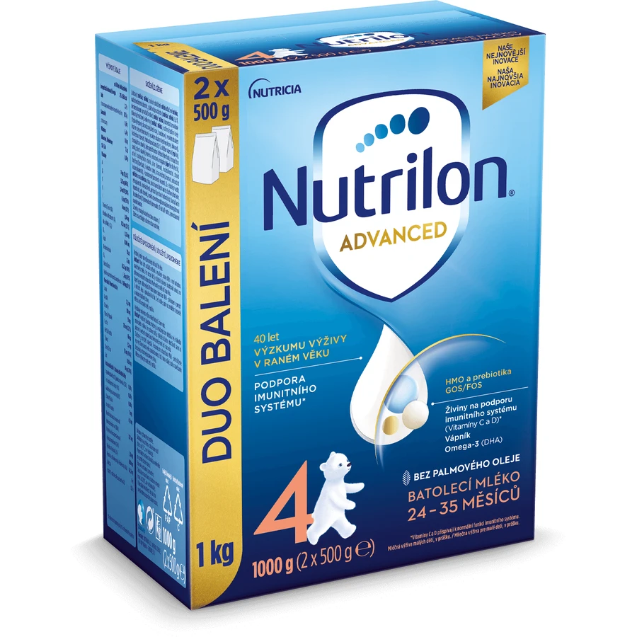 Суха молочна суміш Nutrilon 4 малюк дитяча 1000 г: ціни та характеристики