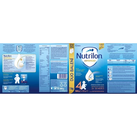 Суха молочна суміш Nutrilon 4 малюк дитяча 1000 г: ціни та характеристики