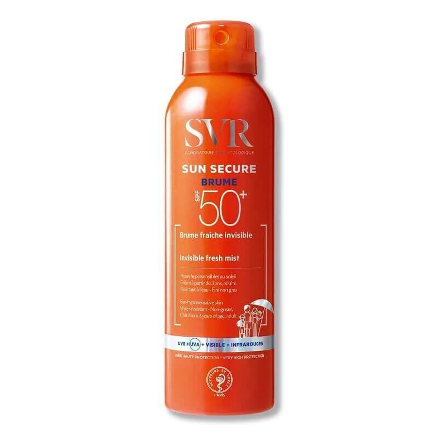 Сонцезахисний спрей SVR Sun Secure Brume SPF 50+, 200 мл: ціни та характеристики