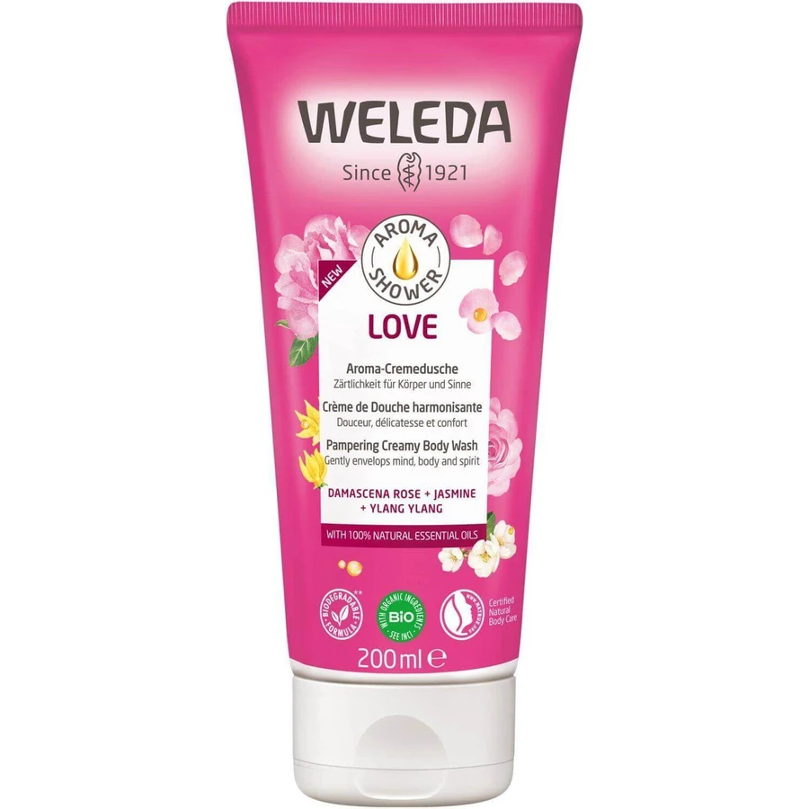 Weleda Крем для душу Арома-Душ Любов 200 мл: ціни та характеристики