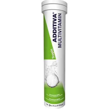 ADDITIVA MULTIVITAMIN Tropic 1×20 табл, полівітамінний: ціни та характеристики