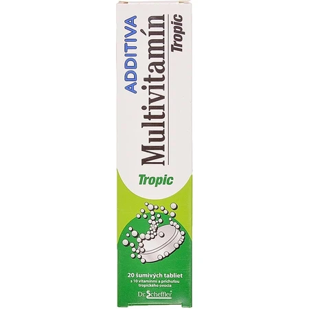 ADDITIVA MULTIVITAMIN Tropic 1×20 табл, полівітамінний: ціни та характеристики