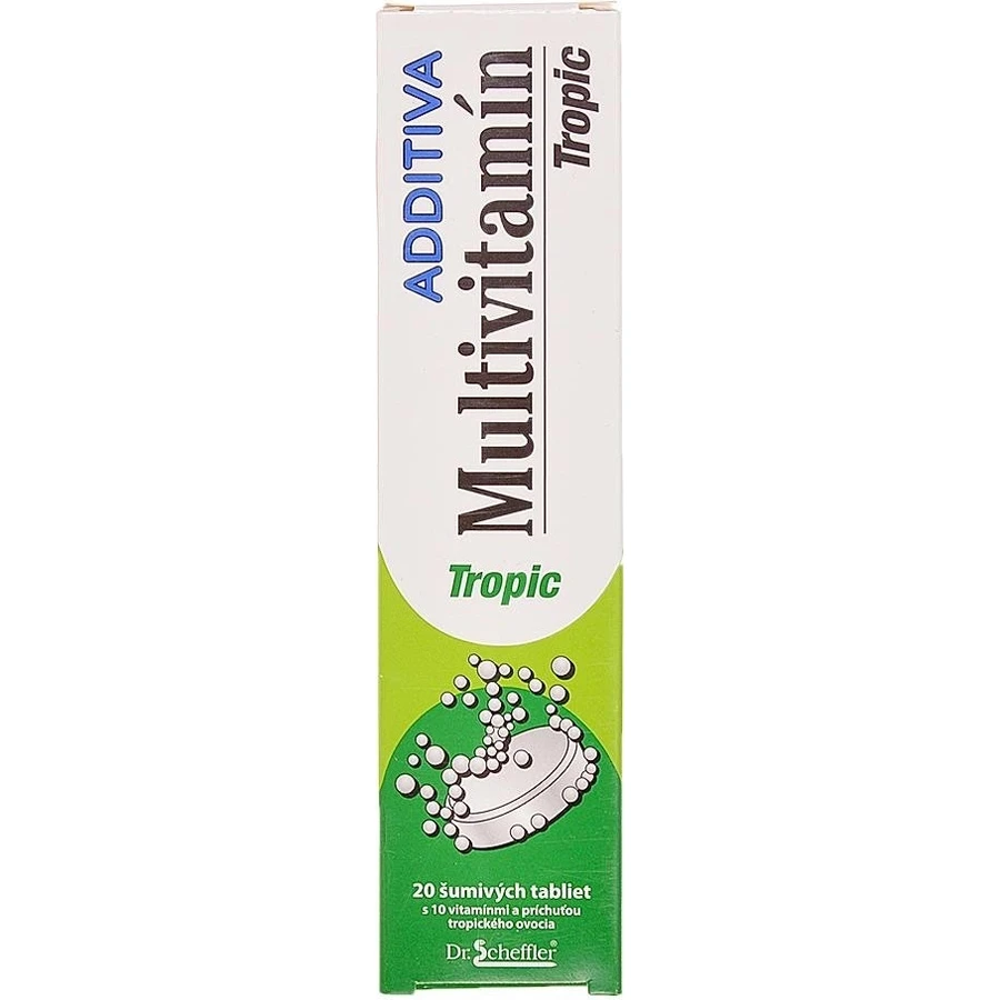 ADDITIVA MULTIVITAMIN Tropic 1×20 табл, полівітамінний: ціни та характеристики