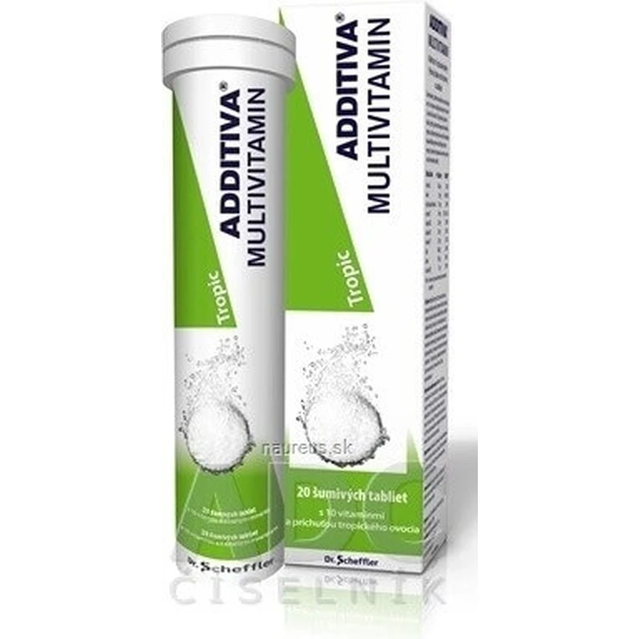 ADDITIVA MULTIVITAMIN Tropic 1×20 табл, полівітамінний: ціни та характеристики
