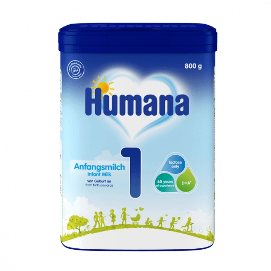 Сухая молочная смесь Humana 1, 0+ месяцев, 800 г: цены и характеристики