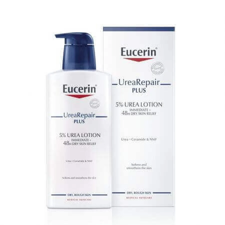 Ароматизований лосьйон для тіла Eucerin UreaRepair з 5% сечовини, 400 мл: ціни та характеристики