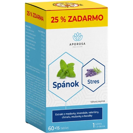 Aporosa Premium Sleep and Stress 75 таблеток: ціни та характеристики