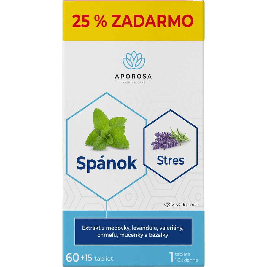 Aporosa Premium Sleep and Stress 75 таблеток: ціни та характеристики
