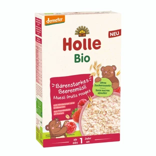 Мюсли Holle Organic с клубникой и малиной 200 г