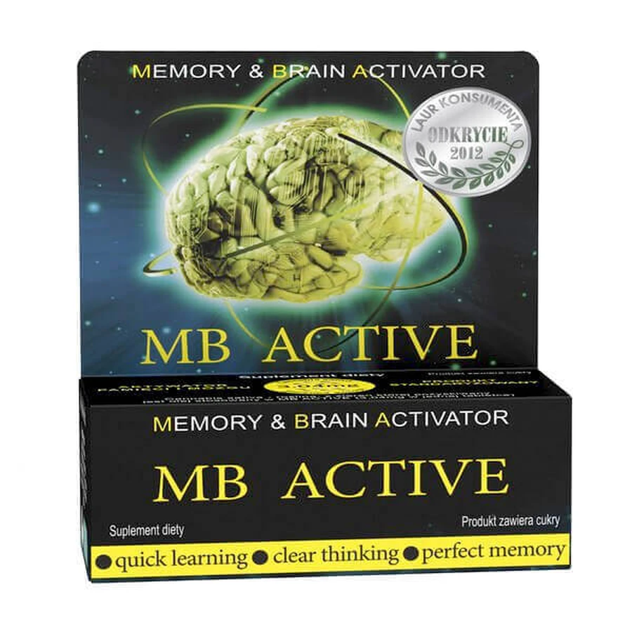 MB Active 20 таблеток: ціни та характеристики