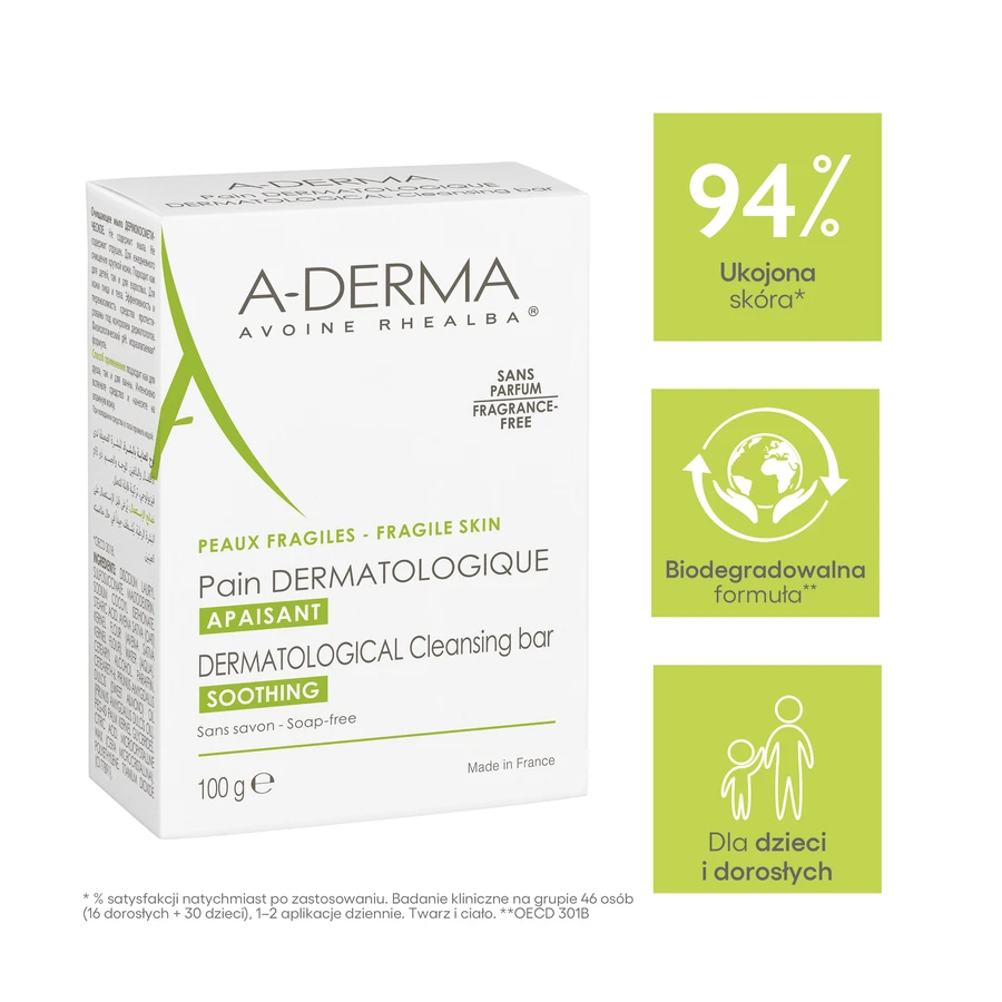 A-derma, Дерматологический куб, 100 г: цены и характеристики