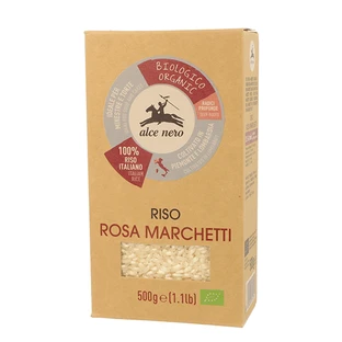 Рис рожевий Marchetti Eco Pink, 500 гр, чорний лось