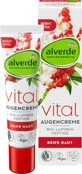 Alverde Naturkosmetik Vital lupine & peptide eye cream, 15 мл