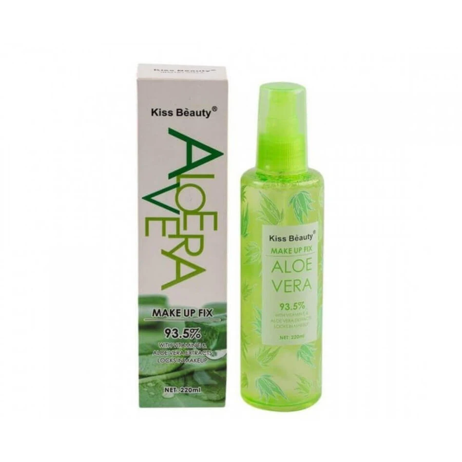 Kiss Beauty Фиксирующий спрей с алоэ вера, 220 мл: цены и характеристики
