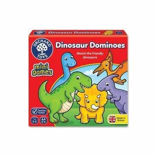 Розвиваюча гра Доміно Динозаври, +3 роки, Orchard Toys