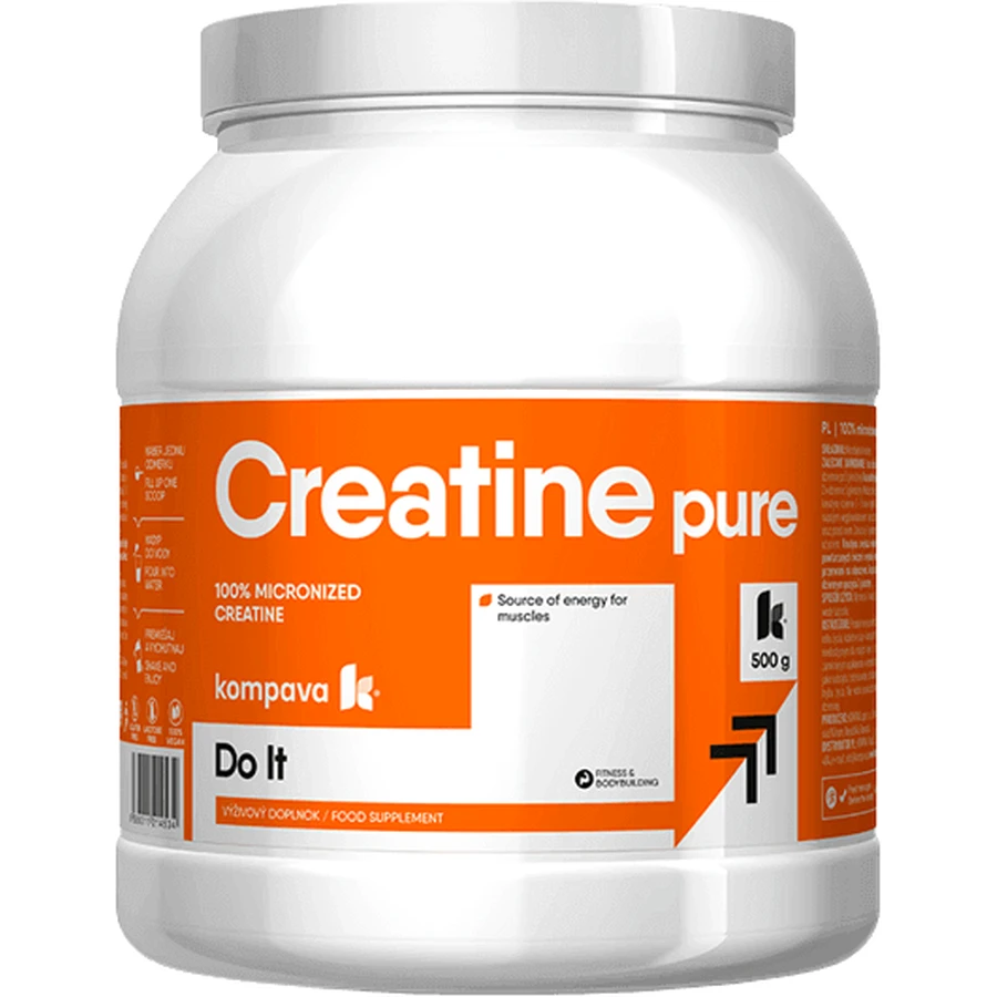 Kompava Creatine Monohydrate Pure 500 g: цены и характеристики