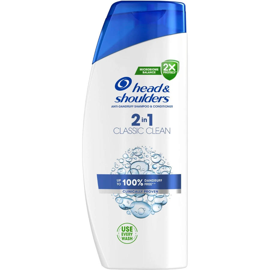 Head & Shoulders Classic Clean 2 в 1, ампула против перхоти 625 мл: цены и характеристики