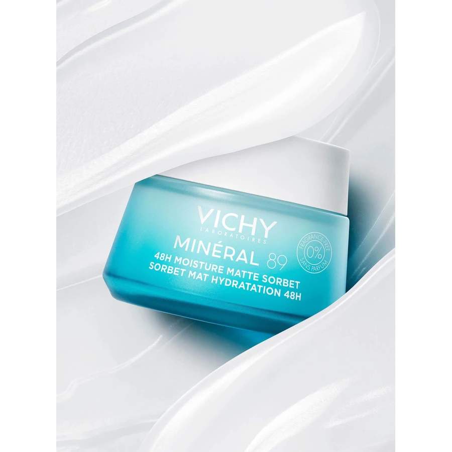 Vichy Minéral 89 48H Увлажняющий матирующий сорбет 50 мл: цены и характеристики