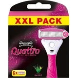 Сменные насадки Wilkinson Sword Quattro для 6 шт.