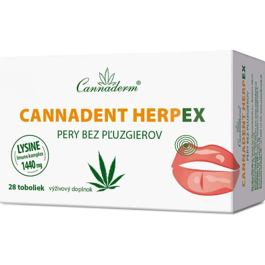 Дієтична добавка Cannaderm Cannadent Herpex 1×28 таб, дієтична добавка: ціни та характеристики