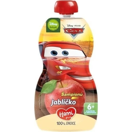HAMI Disney Cars капсула Яблоко 1×110 г, фруктовая капсула: цены и характеристики