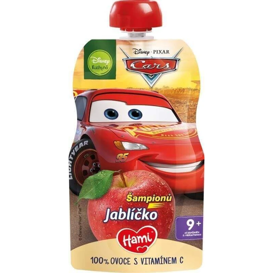 HAMI Disney Cars капсула Яблоко 1×110 г, фруктовая капсула: цены и характеристики