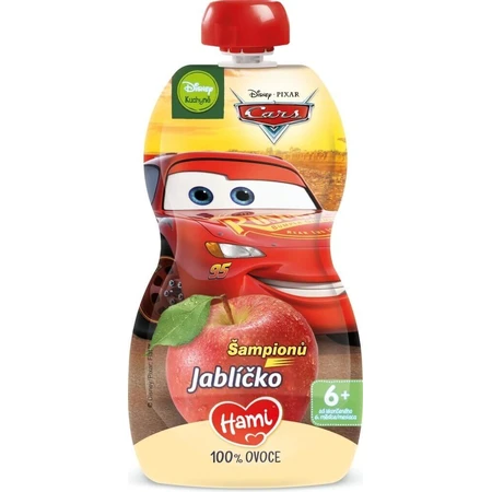 HAMI Disney Cars капсула Яблоко 1×110 г, фруктовая капсула: цены и характеристики