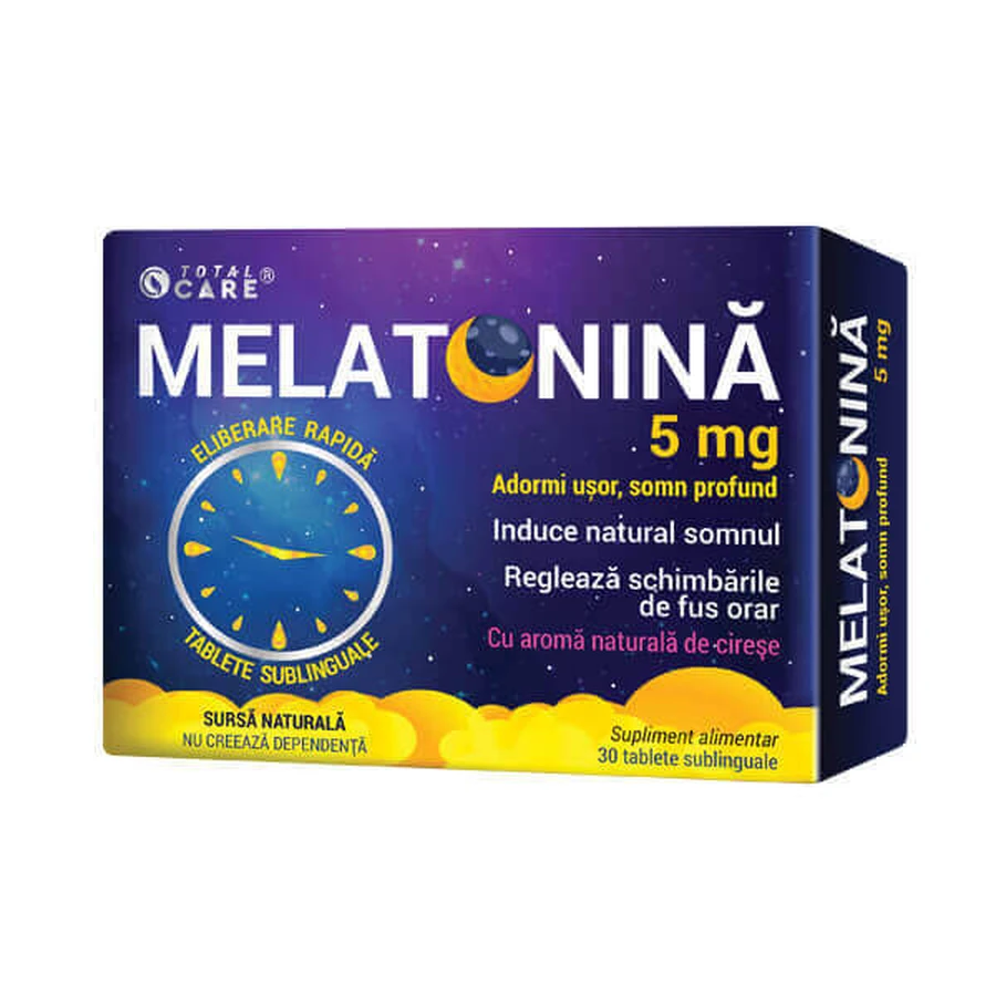 Мелатонин 5 мг Cosmopharm быстрого высвобождения, 30 сублингвальных таблеток: цены и характеристики