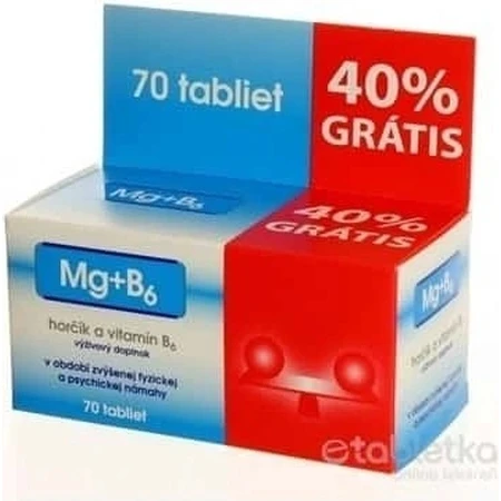 NP PHARMA MG + B6 40% бесплатно 1×70 табл, пищевая добавка: цены и характеристики