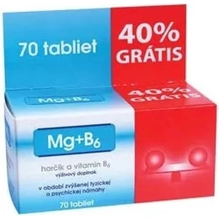 NP PHARMA MG + B6 40% бесплатно 1×70 табл, пищевая добавка: цены и характеристики