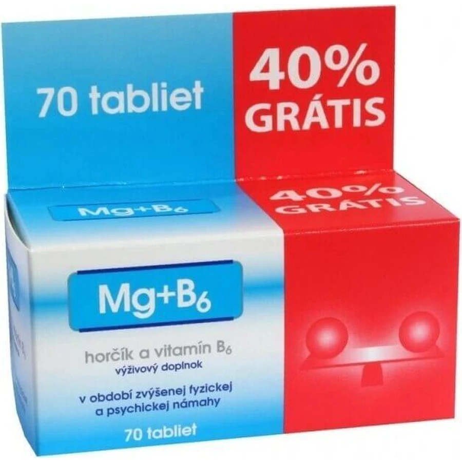 NP PHARMA MG + B6 40% бесплатно 1×70 табл, пищевая добавка: цены и характеристики