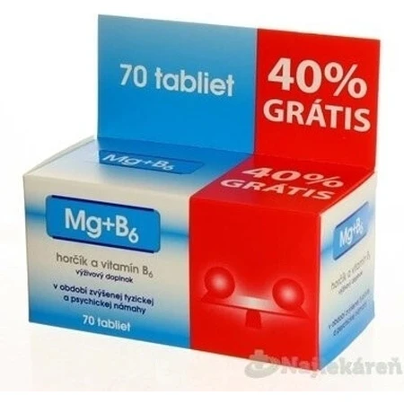NP PHARMA MG + B6 40% бесплатно 1×70 табл, пищевая добавка: цены и характеристики