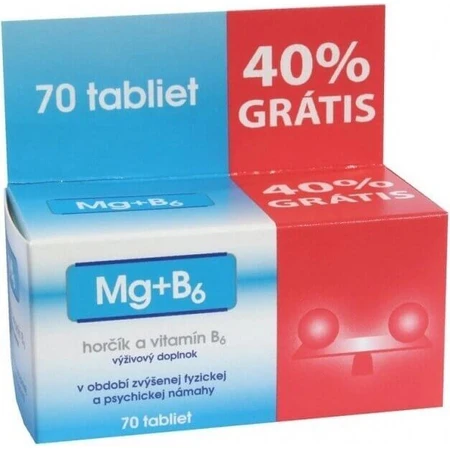 NP PHARMA MG + B6 40% бесплатно 1×70 табл, пищевая добавка: цены и характеристики