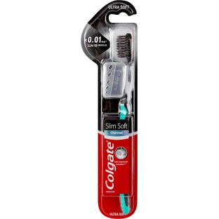 Colgate Зубна щітка тонка м'яка чорна, 13 г