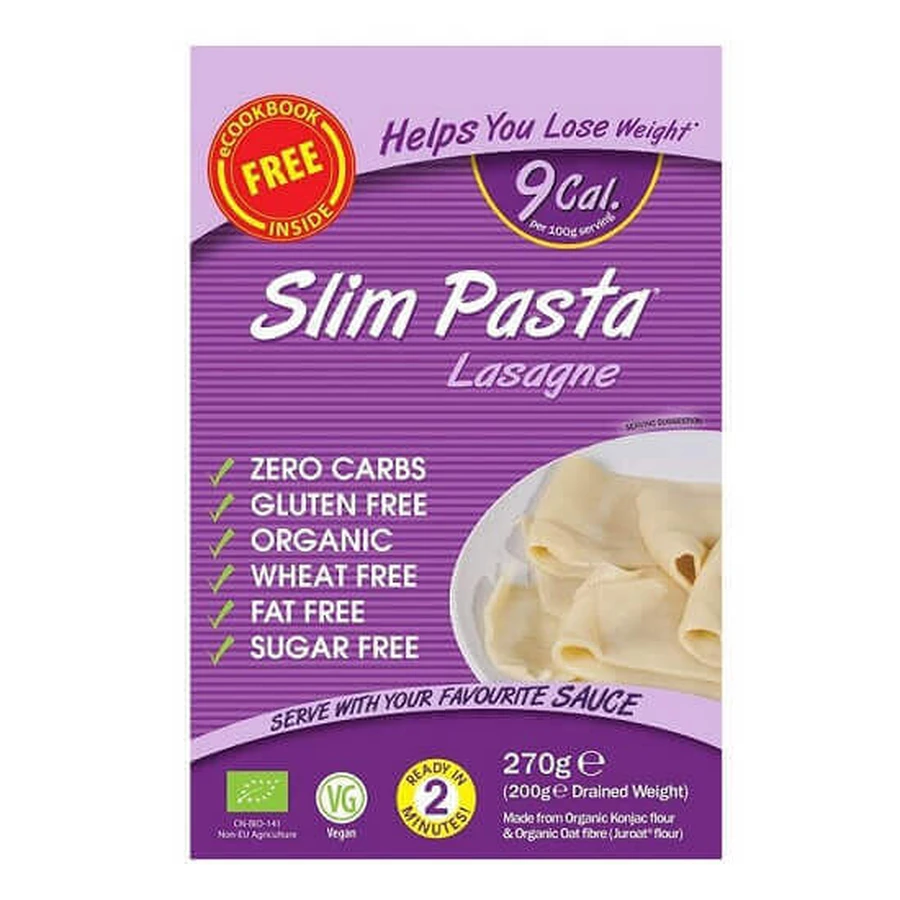 Лажання-конжак Slim Pasta, органічна, 270 г: ціни та характеристики