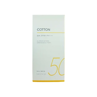 Missha All Around Safe Block Cotton Sun, захисний крем, SPF 50+, 50 мл