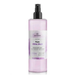 Спрей для тіла з білим мускусом, жасмином і бергамотом Pure White Musk, 250 мл, Equivalenza