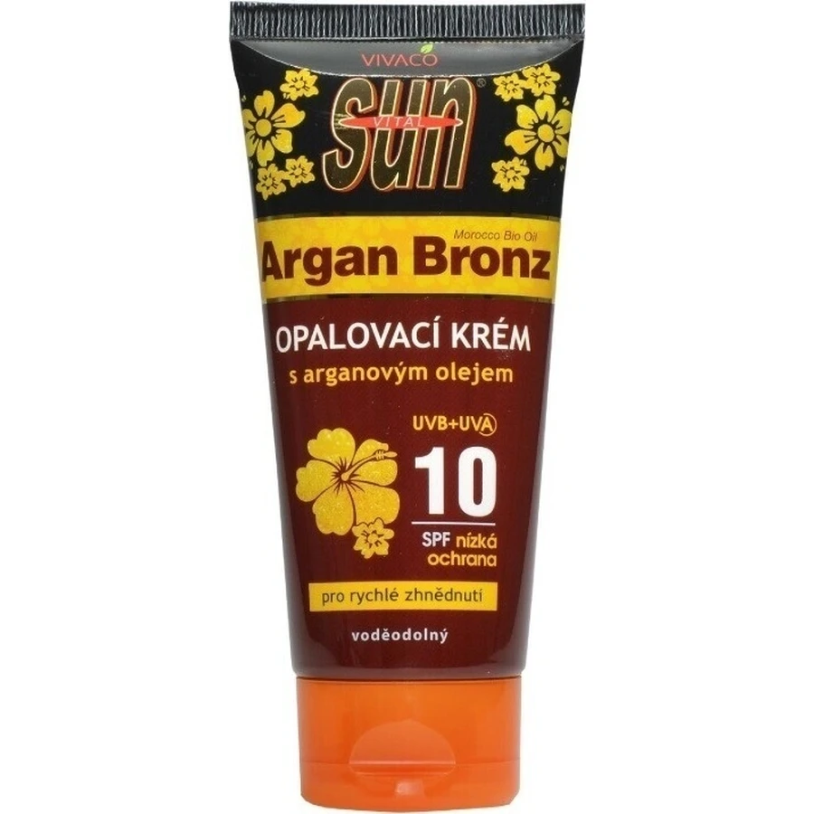 SUN ARGAN SPF10-тюбик солнцезащитный 1×100 мл, солнцезащитный крем: цены и характеристики