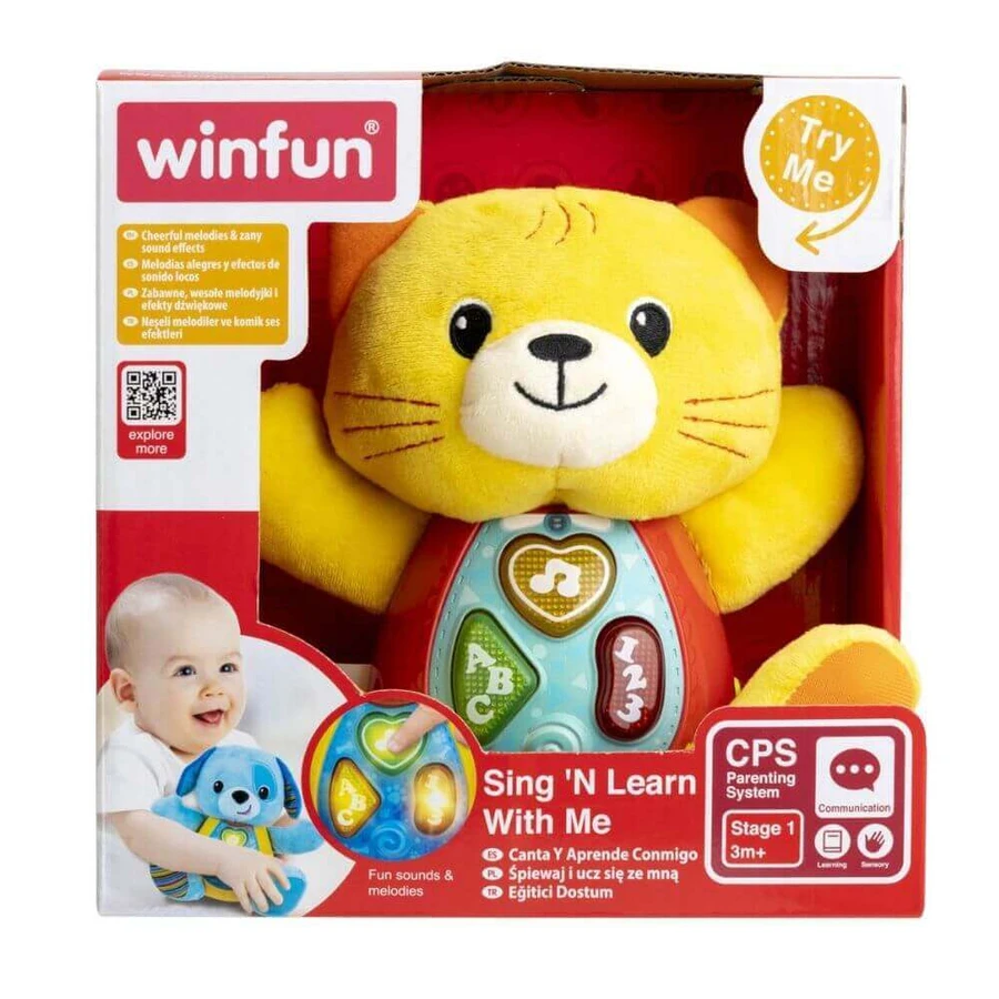 Співай і вчися з Келсі, +3 місяці, Winfun: ціни та характеристики