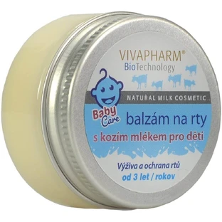 Vivapharm Бальзам для губ с козьим молоком Детский 25 г