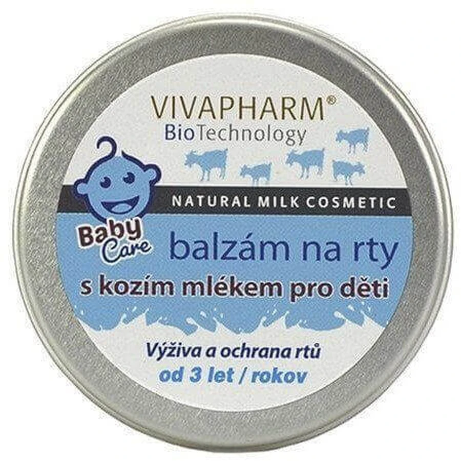 Vivapharm Бальзам для губ с козьим молоком Детский 25 г: цены и характеристики