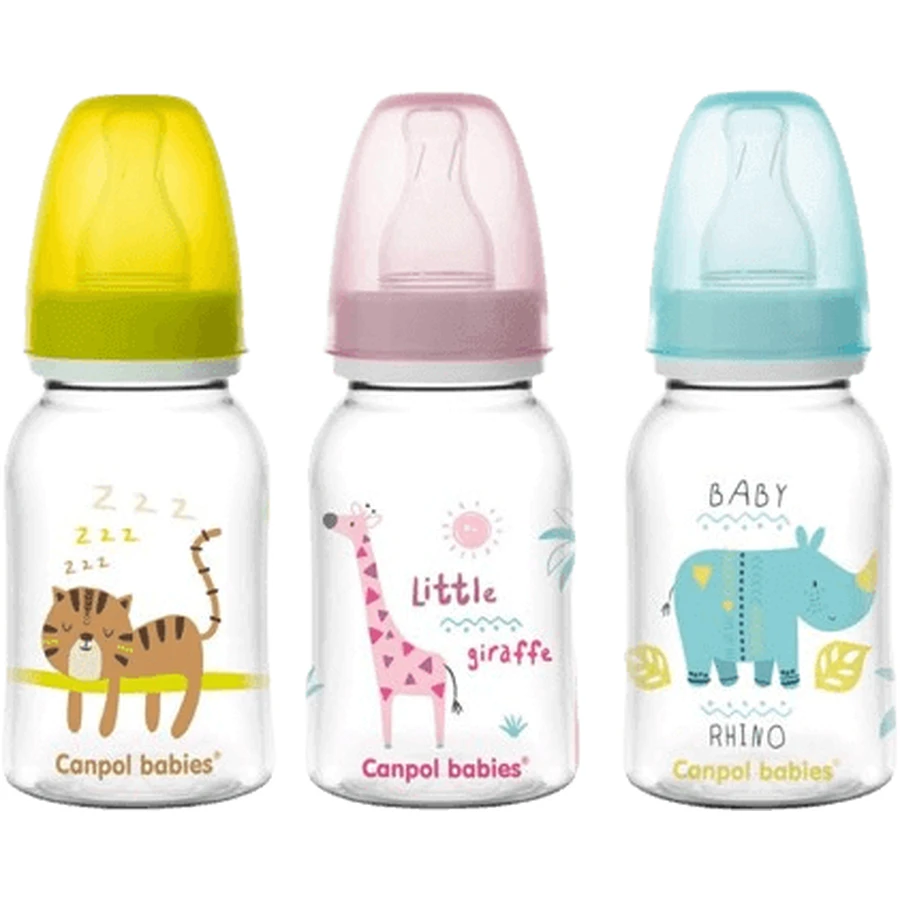 Canpol babies Faa с узким горлышком Африка 120 мл: цены и характеристики