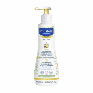 Питательный очищающий гель с холодным кремом, 300 мл, Mustela