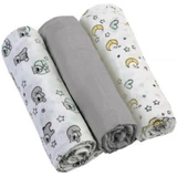 BabyOno Супермягкие мулиновые подгузники edé 3 шт.