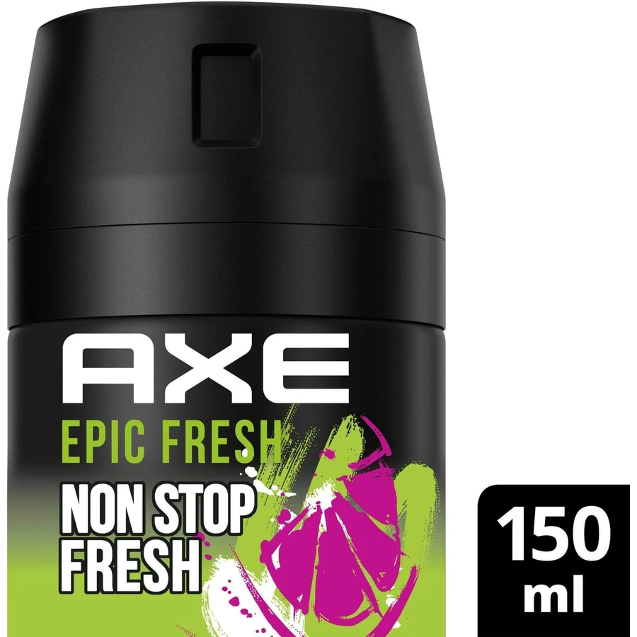 Дезодорант-спрей Axe Epic Fresh 150 мл: ціни та характеристики