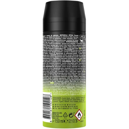 Дезодорант-спрей Axe Epic Fresh 150 мл: ціни та характеристики